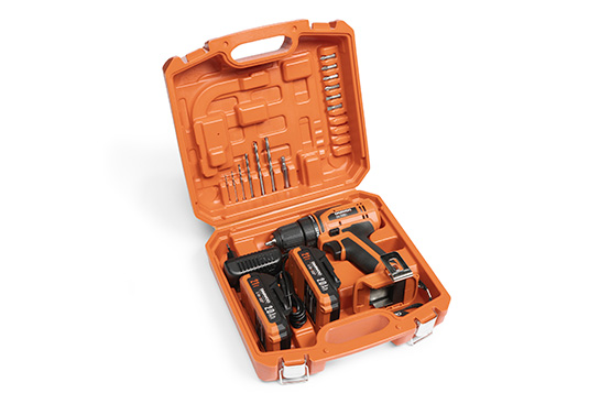 Для удобства хранения и транспортировки шуруповерта и всего необходимого для работы.